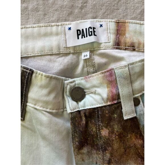 NWOT PAIGE Jeans Verdugo Ultra Skinny Green Gemstone Size 26 - Picture 7 of 12